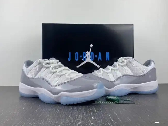 11 Jordan AV2187-140 Low Grey Cement Air 0514